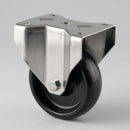 80mm Fixed Stainless Steel Castor with High Temp Wheel
