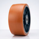 175mm Polyurethane Wheel – Cast Iron Centre, 20mm Bore