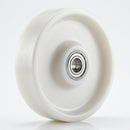 100mm Nylon Wheel - 15mm Bore with Ball Bearing