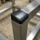 Angled Square Tube Insert 25.4mm x 25.4mm – Black