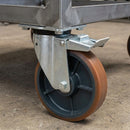 100mm Heavy Duty Braked Castor – 450kg Load Capacity