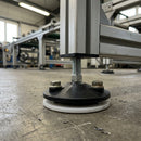 100mm Anti-Slip Conveyor Levelling Foot – M12 x 100mm Thread