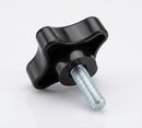 Male Handwheel M8 x 25mm Thread Length