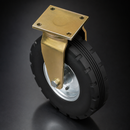 464mm Heavy Duty Fixed Castor - Pneumatic Wheel