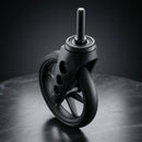 190mm Wheelchair Castor - Puncture Proof Rubber Wheel