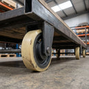 150mm Polyurethane Wheel on Cast Iron Centre – 30mm Bore