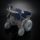 All Terrain Tilt-in-Space Beach Wheelchair 182kg Load Capacity