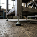 80mm Fixed Adjustable Levelling Foot – M10 x 25mm Thread