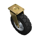 455mm Swivel Castor - 1415kg Load Capacity, Wide Lug Tread