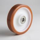 100mm Polyurethane Wheel - 38mm Tread, 15mm Bore