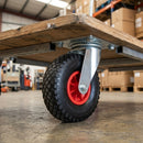 260mm Swivel Puncture Proof Castor - 120kg Load Capacity