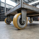 70mm Polyurethane Guide Roller – 20mm Bore, 34mm Tread