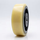 200mm Polyurethane Wheel on Cast Iron Centre – 30mm Bore
