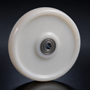 200mm Nylon Wheel - 25mm Bore with Stainless Steel Bearing