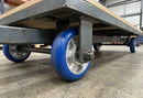 150mm Polyurethane Wheel on Aluminium Centre – 20mm Bore