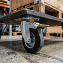 200mm Pressed Steel Directional Brake Castor – 180kg Capacity