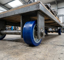 82 x 70mm Polyurethane Pallet Roller - 20mm Bore