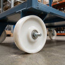 100mm Nylon Wheel - 15mm Bore with Ball Bearing