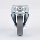 80mm Pressed Steel Fixed Castor – 120kg Load Capacity
