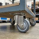 60mm Stainless Steel Swivel Castor – 40kg Load Capacity