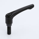 Male Adjustable Indexed Clamping Handle - M6 x 20mm Thread