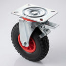 260mm Puncture Proof Braked Castor - 120kg Load Capacity