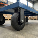 125mm Medium Duty Rubber Wheels with 12mm Bore