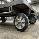 125mm Rubber Wheel with Aluminium Centre – 220kg Load Capacity