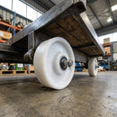 200mm Nylon Pallet Roller - 25mm Bore, 600kg Capacity
