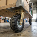 306mm Swivel Castor Elastic Rubber 450kg Load Capacity