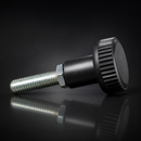 Male Thumbscrew Knob 25mm Diameter, M8 Thread Length