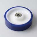 100mm Polyurethane Wheel - 30mm Tread, 15mm Bore