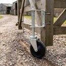 100mm Swivel Light Duty Gate Castor - 60kg Load Capacity