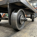 150mm Cast Iron Single Flanged Rail Wheels