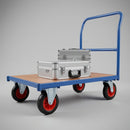 Platform Trolley Single End Timber Deck 1000 x 600mm