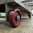 150mm Polyurethane Wheel with 12.7mm Taper Roller Bearing