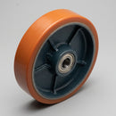 150mm Polyurethane Wheel – Cast Iron Centre, 40mm Tread
