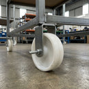 100mm Nylon Wheel - 15mm Plain Bore