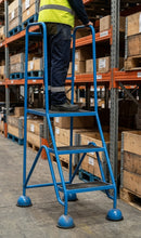 3 Step Mobile Safety Steps 1430h x 556w x 790d mm