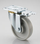 160mm Directional Lock Castor White Nylon 350kg Load Capacity