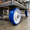 200mm Polyurethane Wheel - 25mm Bore with Stainless Steel Bearing