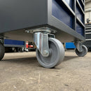 100mm Pressed Steel Swivel Castor – 140kg Load Capacity