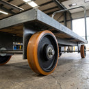 200mm Polyurethane Wheel - 80mm Tread, 20mm Bore