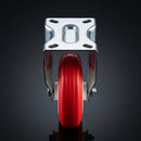 100mm Pressed Steel Fixed Castor – 110kg Load Capacity