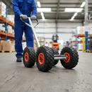 Premium 260mm Diameter Puncture Proof Microcellular Wheel with Heavy Tread Pattern and 120Kg Load Capacity