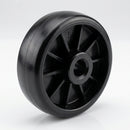 125mm Nylon Wheel with 12mm Plain Bore