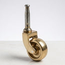 29mm Brass Swivel Castor – Peg & Socket Fitting