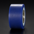 82mm Blue Polyurethane Pallet Roller – 20mm Bore, 86mm Hub