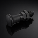 Black Spring Loaded Index Plunger M10 - 45mm Height