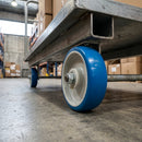 150mm Polyurethane Wheel - 15mm Plain Bore